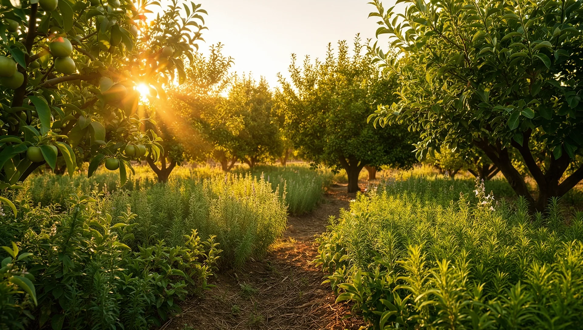 Entorno natural de cultivo botánico en Barcelona