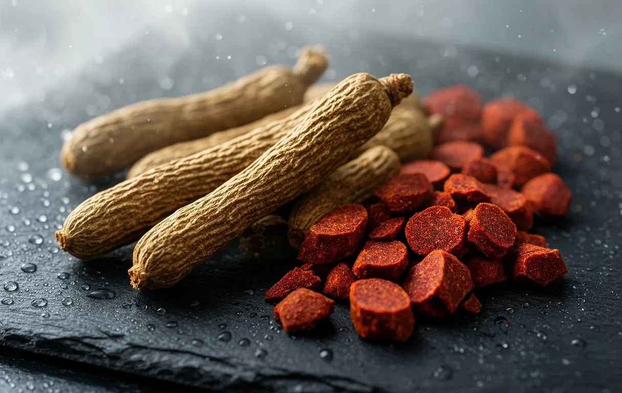 Detalle de ingredientes botánicos